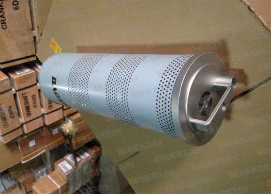Filter Mesin Diesel Bentuk Bulat Efisiensi Tinggi Untuk Excavator 4448402