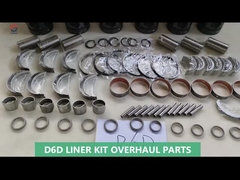 D6D Cylinder Liner kit 0450-1365 2046-0011 2089-0422 Mesin Rebuild Kit Untuk Bagian Mesin Diesel
