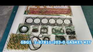 6BG1 1-87811-203-0 KIT GASKET