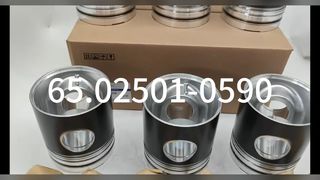 Piston DE12 DE12T Dengan Pin 65.02501-0590
