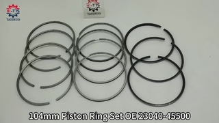 Set Cincin Piston 104Mm OE 23040-45500 untuk Mesin Diesel HYUNDAI HD56 HD78 D4DD
