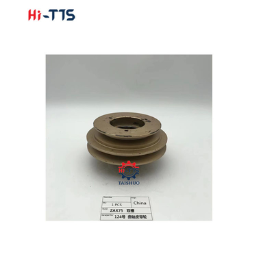 ZAX75 roda loader pulley poros engkol mesin