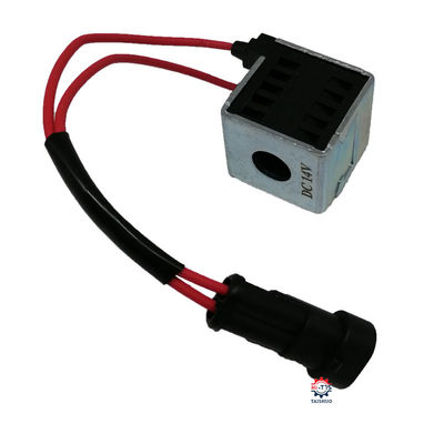 Harga bagus 12V Excavator Solenoid Valve Coil Xiagong 822 37MM 18MM on line