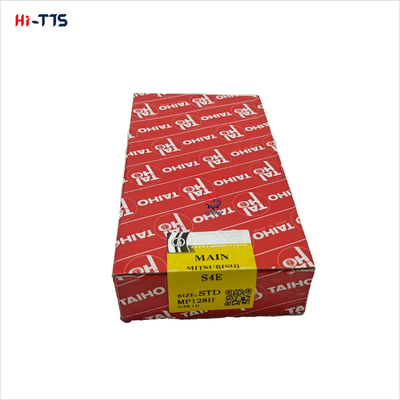 Suku Cadang Mesin Excavator 34409-00100 MP128H Crankshaft Main Bearing S4E STD