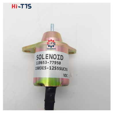 119653-77950 1503ES-12S5SUC5S Stop Solenoid Valve 12V untuk Mesin 4TNV88 4TNV94 4TNV106