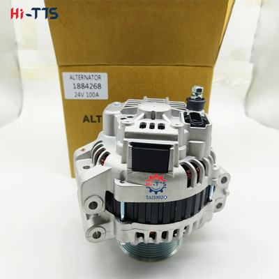 Kualitas tinggi 24V 100A 1884268 1888010 573015 A004TR5691 A4TR5691 Alternator Untuk Bagian Truk