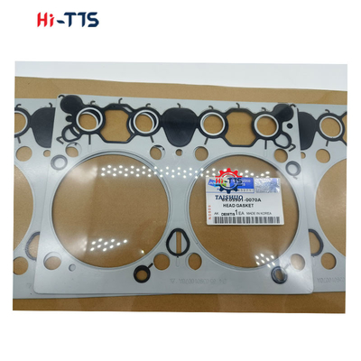 DE08 DE12 suku cadang mesin kepala silinder gasket 65.03901-0070A