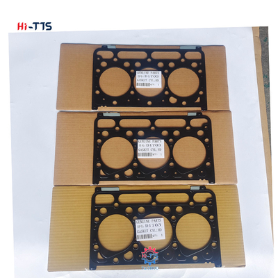 Gasket Kepala Silinder D1703 Logam 1G750-03312 Untuk Bagian Mesin Gasket Kepala Silinder