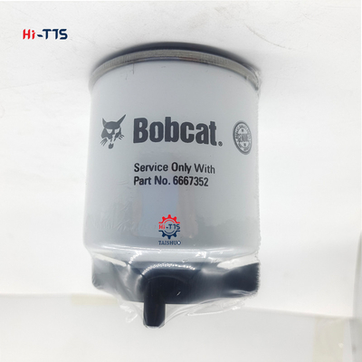 6667352 Bobcat Excavator Mesin Pertanian elemen Filter Minyak