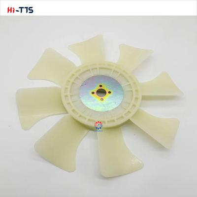 4TNV88 4 Lubang 8 Daun Fan Blade 129436-44740 Untuk Mesin Yan-mar Bagian Cadang