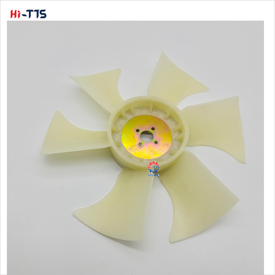 4TNV88 4 lubang 6 daun Fan Blade Untuk mesin Yan-mar suku cadang