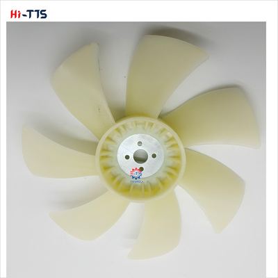 ZAX50 4 Lubang 7 Daun Fan Blade Untuk Bagian Cadang Mesin