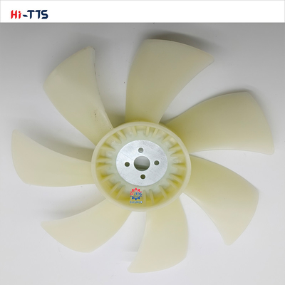 ZAX50 4 Lubang 7 Daun Fan Blade Untuk Bagian Cadang Mesin