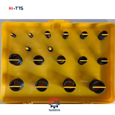 Mesin Excavator E Dedicated E320 E312 NBR90° O-Ring Kit 360pcs O-Ring Box