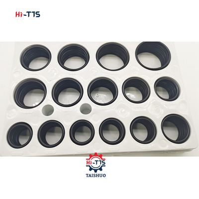Kit Cincin O Ekskavator HD700 HD820 HD1023 NBR90° 320 Buah Kotak Cincin O