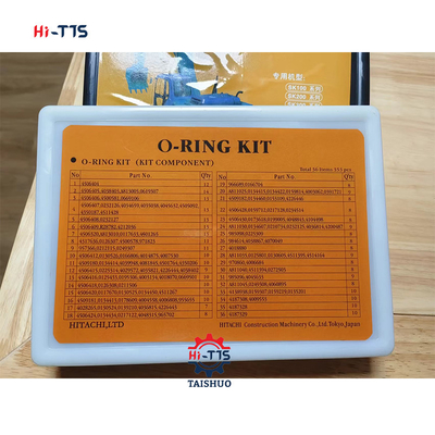 Penggali O-Ring Box 36 Item 353pcs Penggali untuk Hitachi O-Ring Kit