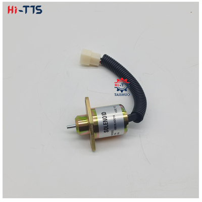 12V Excavator Mesin Bagian Fuel Stop Solenoid Valve 16616-80016