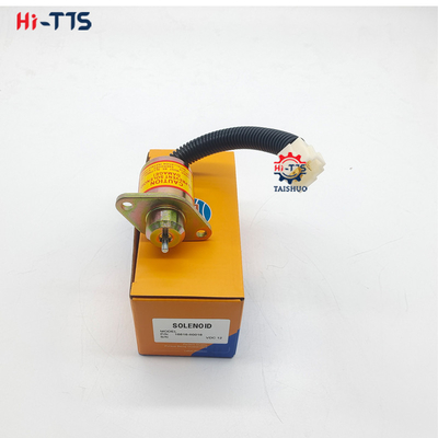 12V Excavator Mesin Bagian Fuel Stop Solenoid Valve 16616-80016