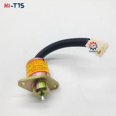 12V Excavator Mesin Bagian Fuel Stop Solenoid Valve 16616-80016
