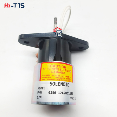 12V Power Stop Shutoff Valve Solenoid 0250-12A2UC11S3 Untuk Mesin Diesel Aktuator Pompa Bahan Bakar
