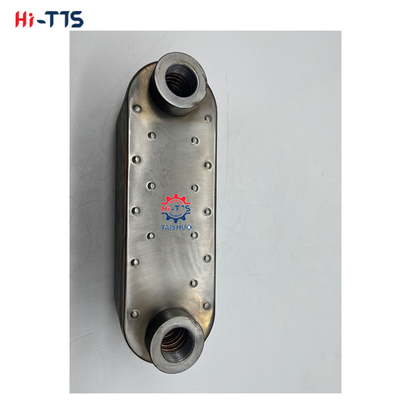 D7D-13P Excavator suku cadang Oil Cooler Core