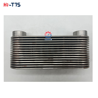 D7D-15P Oil Cooler Core Untuk Excavator suku cadang
