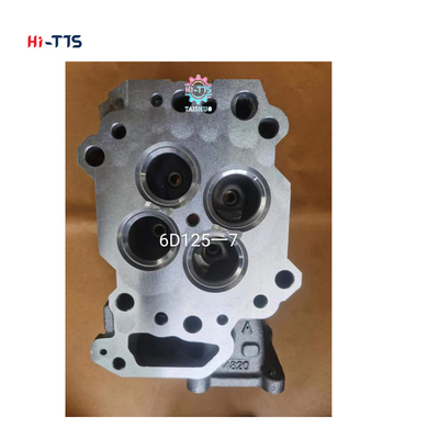 6156-11-1100 6156-11-1101 6156-11-1102 Kepala Silinder Untuk Mesin Diesel 6D125 PC400-7 6D125-7