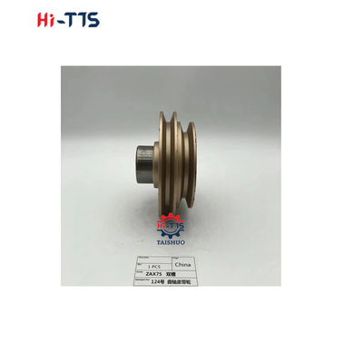 ZAX75 roda loader pulley poros engkol mesin