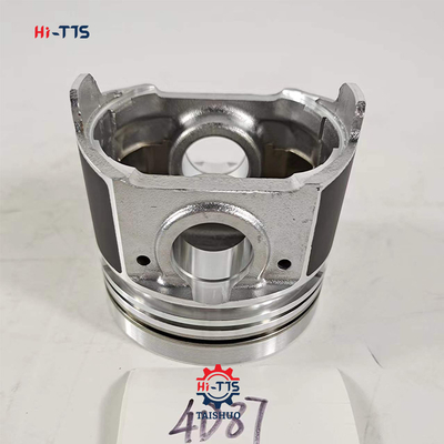 Mesin Piston 1J868 16423-21910 4D87 4 CYL Kit Piston Untuk Mesin K-UBOTA