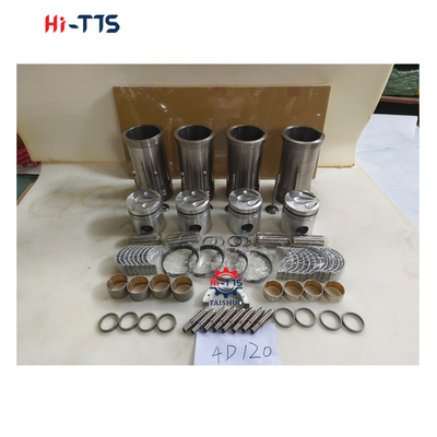 4D120 Cylinder Liner kit 6110-33-2132 6110-30-2303 6110-21-2210 Bagian perbaikan mesin penambangan traktor