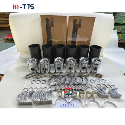 NTA855 Kit Cylinder Liner 3017349 3803977 3803703 Bagian perbaikan mesin traktor Excavator