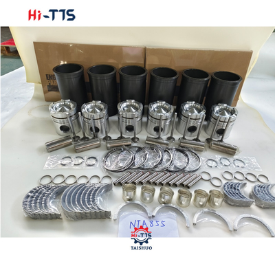 NTA855 Kit Cylinder Liner 3017349 3803977 3803703 Bagian perbaikan mesin traktor Excavator