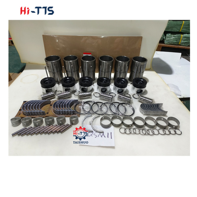 Bagian perbaikan mesin penggali traktor QSM11Kitus Liner Silinder 4952181 Piston 3803977 Ring3803703 Liner