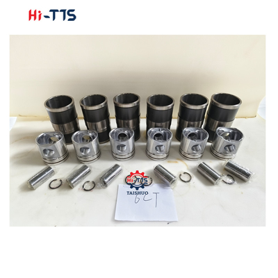 Bagian mesin 6CT Set lapisan silinder 3929161 3802429 3800328 untuk excavator
