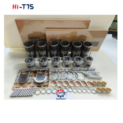 Bagian mesin 6CT Set lapisan silinder 3929161 3802429 3800328 untuk excavator