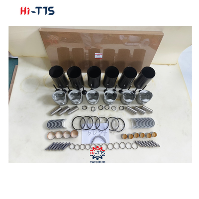 6D34T Cylinder Liner kit ME999711 ME99240 ME012900 Bagian perbaikan mesin traktor excavator