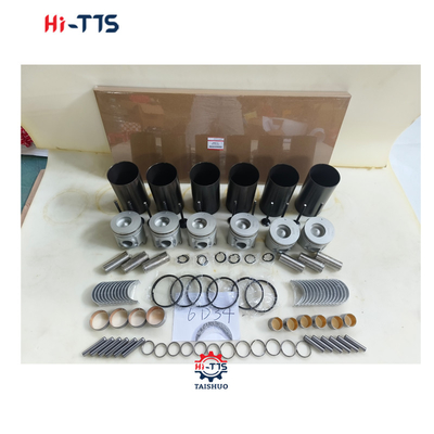6D34T Cylinder Liner kit ME999711 ME99240 ME012900 Bagian perbaikan mesin traktor excavator