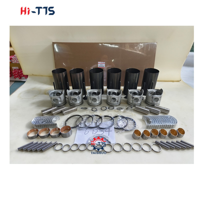 6D34T Cylinder Liner kit ME999711 ME99240 ME012900 Bagian perbaikan mesin traktor excavator