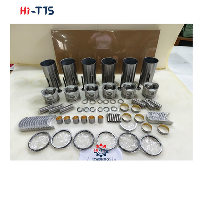 ZAX200 XG230 6BG1 Mesin Perbaikan Kit Silinder Liner Kit Excavator Bagian Mesin