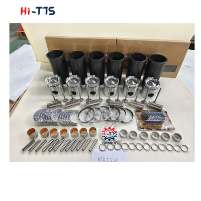 NH220 Cylinder Liner kit 6610-31-2110 4932720 Mesin Rebuild Kit Untuk Bagian Mesin Diesel