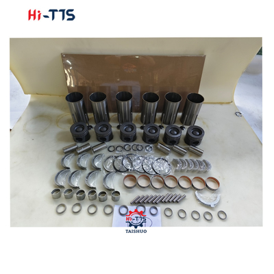 D6D Cylinder Liner kit 0450-1365 2046-0011 2089-0422 Mesin Rebuild Kit Untuk Bagian Mesin Diesel