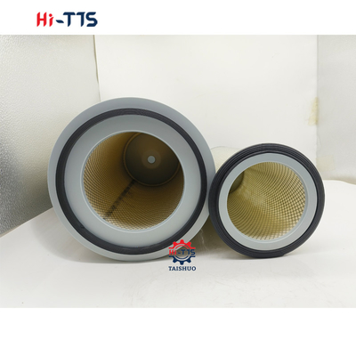 Filter Udara 6125-81-7032 600-181-3800 6125-81-7031 Untuk Bagian Mesin Excavator