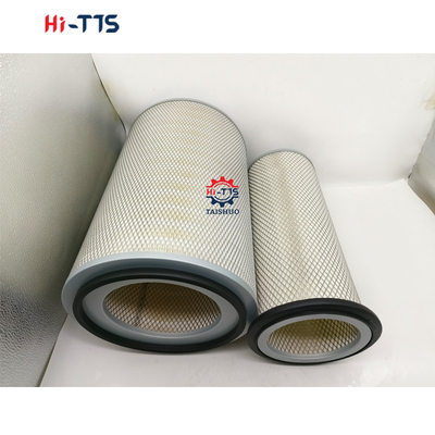 Filter Udara 6125-81-7032 600-181-3800 6125-81-7031 Untuk Bagian Mesin Excavator