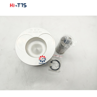 6D22 Bagian excavator Mesin Diesel Piston Kit 23411-83030