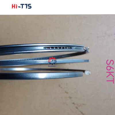 5I-7538 178-6543 102*3K2+2K2+4mm Piston Ring Set Cocok Untuk Bagian Mesin Diesel S6KT