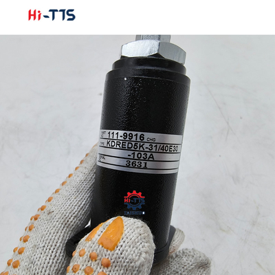 111-9916 24V Stop Solenoid Valve untuk E320B 320C E320D E325B Bagian Mesin Penggali