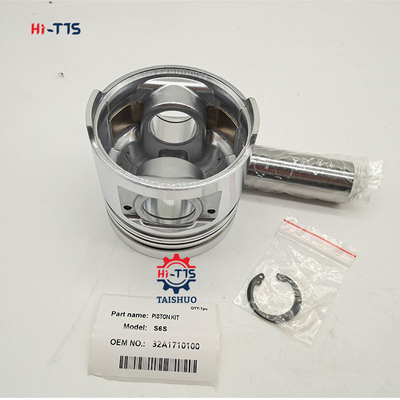 Piston Perak 32A1710100 32A17-10100 770 Piston Mesin Dengan Pin dan Klip S6S