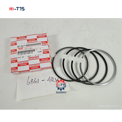Mesin Excavator Piston Ring 6BG1 6BG1T 4RV 1-12121146-0 121211460