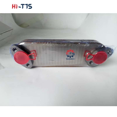 ME017229 6D34 Inti pendingin minyak aluminium untuk truk diesel