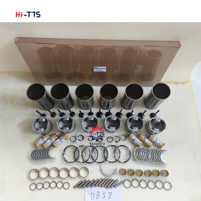 Excavator DH220-7 Engine DB58 Kit Overhaul Kit Liner Kit Piston 6 silinder 65.02501-0416